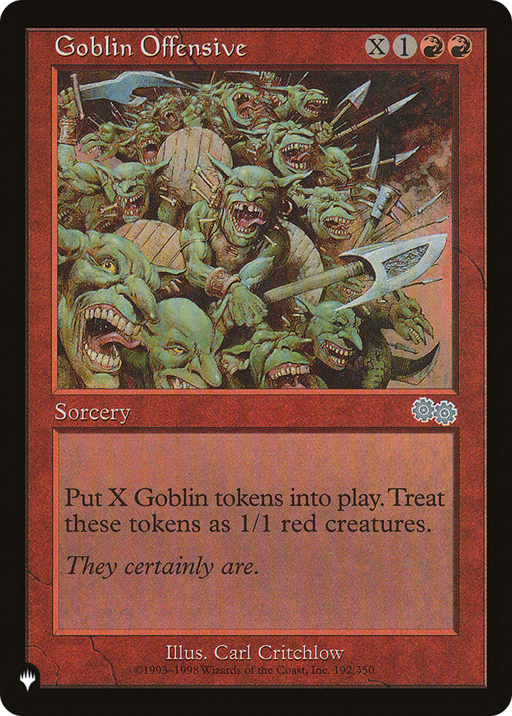 Goblin Offensive [The List] - The Mythic Store | 24h Order Processing