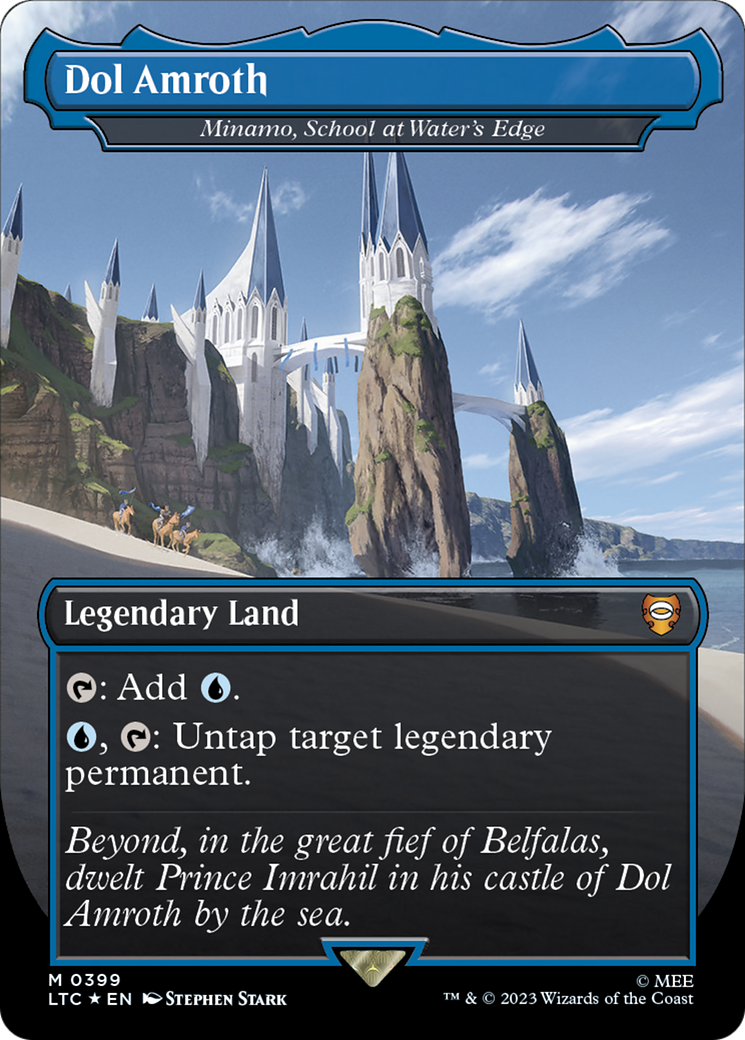 Dol Amroth - Minamo, School at Water's Edge (Surge Foil Realms and Relics) [The Lord of the Rings: Tales of Middle-Earth Commander] - The Mythic Store | 24h Order Processing