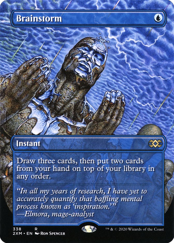 Brainstorm (Toppers) [Double Masters] - The Mythic Store | 24h Order Processing