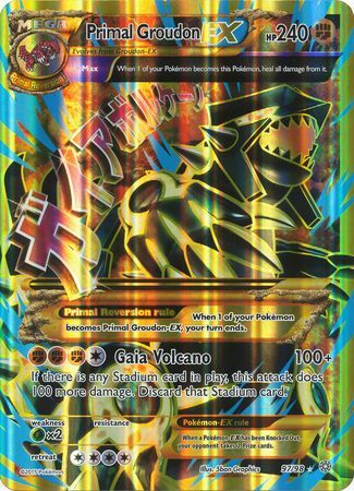 Primal Groudon EX (97/98) (Jumbo Card) [XY: Ancient Origins] - The Mythic Store | 24h Order Processing