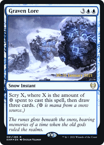 Graven Lore [Kaldheim Prerelease Promos] - The Mythic Store | 24h Order Processing
