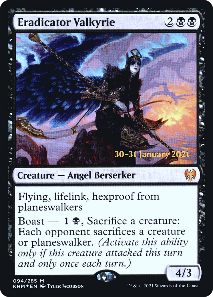 Eradicator Valkyrie [Kaldheim Prerelease Promos] - The Mythic Store | 24h Order Processing