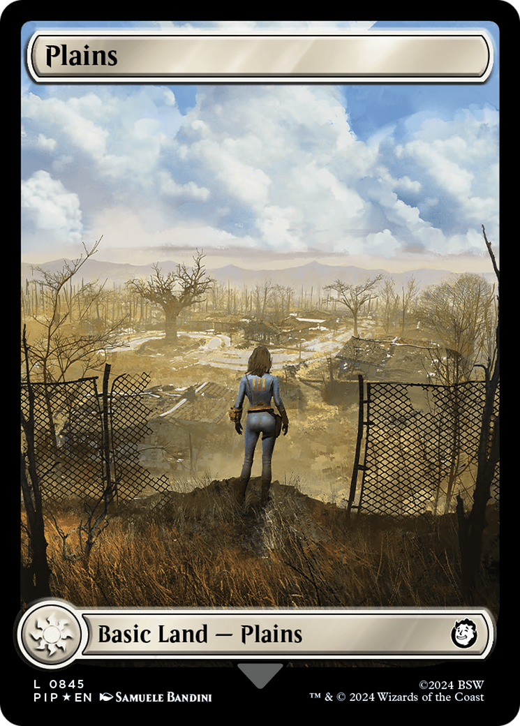 Plains (0845) (Surge Foil) [Fallout] - The Mythic Store | 24h Order Processing