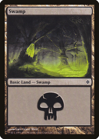 Swamp (171) [New Phyrexia] - The Mythic Store | 24h Order Processing