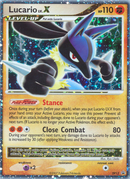 Lucario LV.X (DP12) [Diamond & Pearl: Black Star Promos] - The Mythic Store | 24h Order Processing