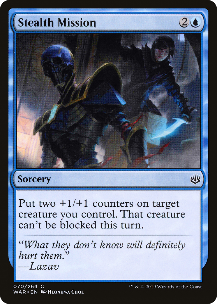 Stealth Mission [War of the Spark] - The Mythic Store | 24h Order Processing