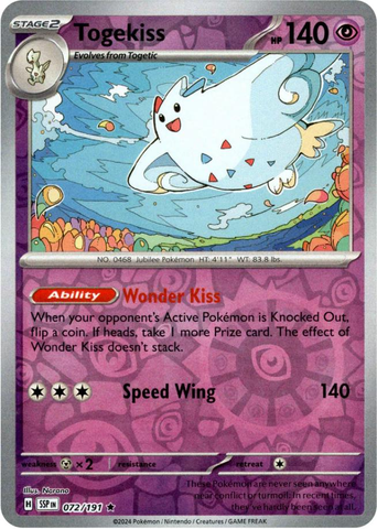 Togekiss (072/191) [Scarlet & Violet: Surging Sparks] - The Mythic Store | 24h Order Processing