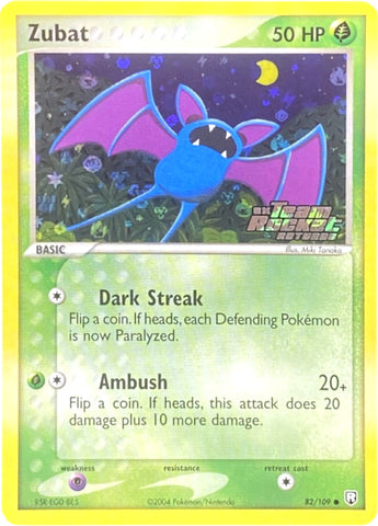 Zubat (82/109) (Stamped) [EX: Team Rocket Returns] - The Mythic Store | 24h Order Processing