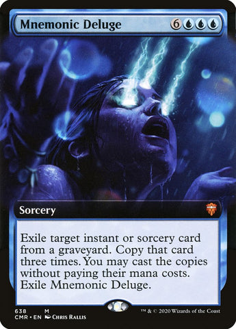 Mnemonic Deluge (Extended Art) [Commander Legends] - The Mythic Store | 24h Order Processing