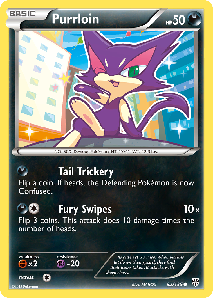 Purrloin (82/135) [Black & White: Plasma Storm] - The Mythic Store | 24h Order Processing