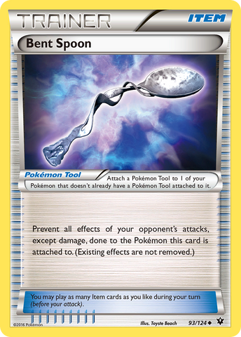Bent Spoon (93/124) [XY: Fates Collide] - The Mythic Store | 24h Order Processing