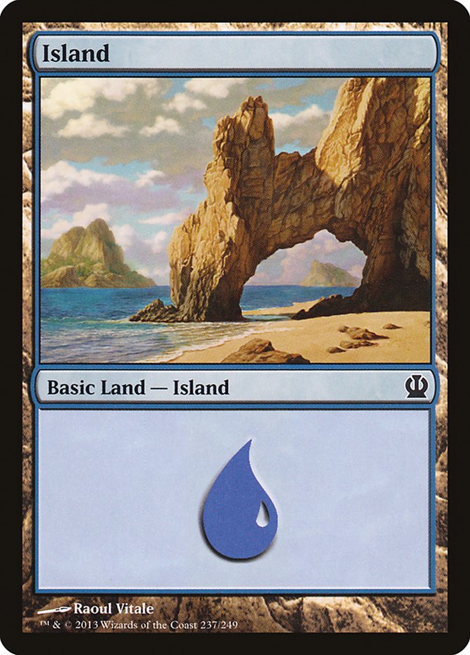 Island (237) [Theros] - The Mythic Store | 24h Order Processing