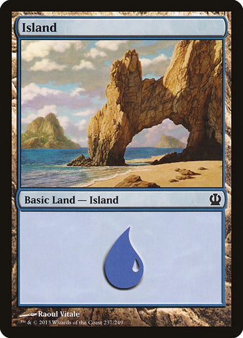 Island (237) [Theros] - The Mythic Store | 24h Order Processing