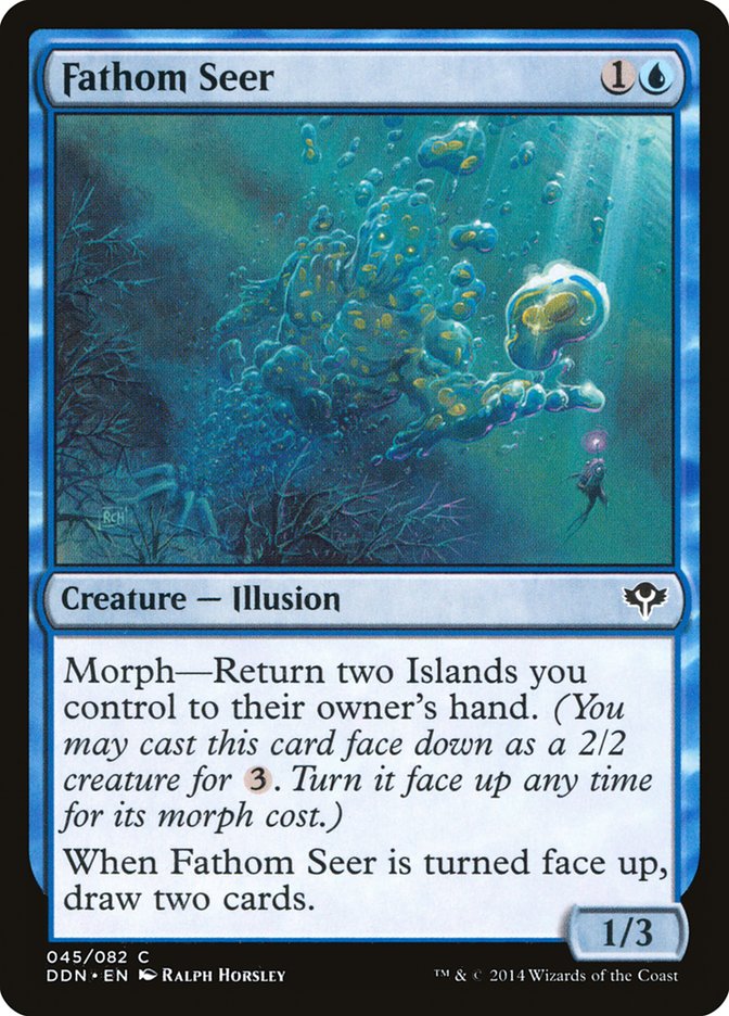 Fathom Seer [Duel Decks: Speed vs. Cunning] - The Mythic Store | 24h Order Processing