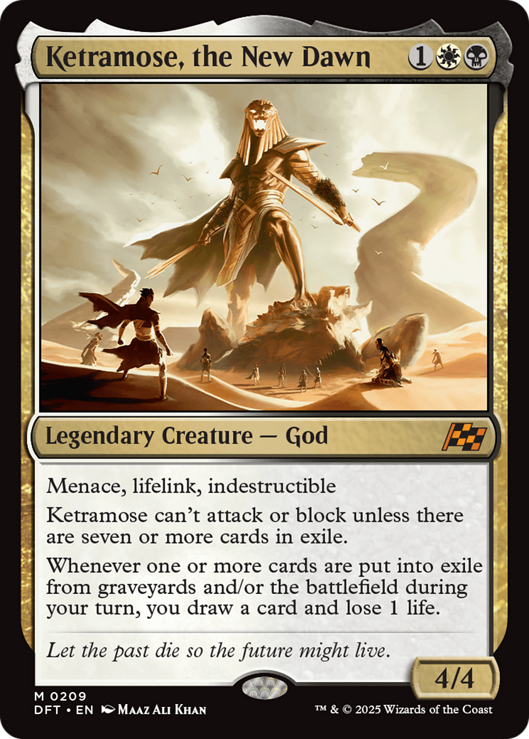 Ketramose, the New Dawn [Aetherdrift] - The Mythic Store | 24h Order Processing