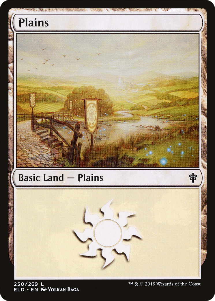 Plains (250) [Throne of Eldraine] - The Mythic Store | 24h Order Processing