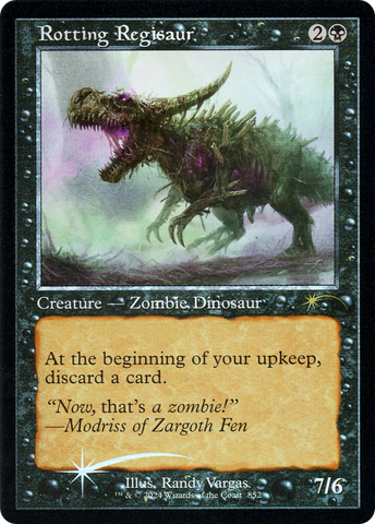 Rotting Regisaur (Retro Frame) [Secret Lair Drop Series] - The Mythic Store | 24h Order Processing