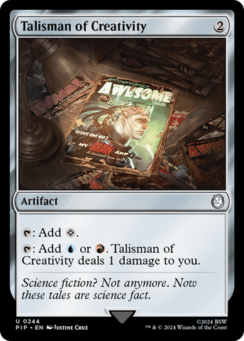 Talisman of Creativity [Fallout] - The Mythic Store | 24h Order Processing
