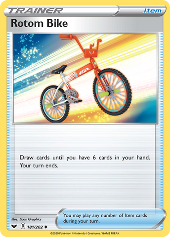 Rotom Bike (181/202) [Sword & Shield: Base Set] - The Mythic Store | 24h Order Processing
