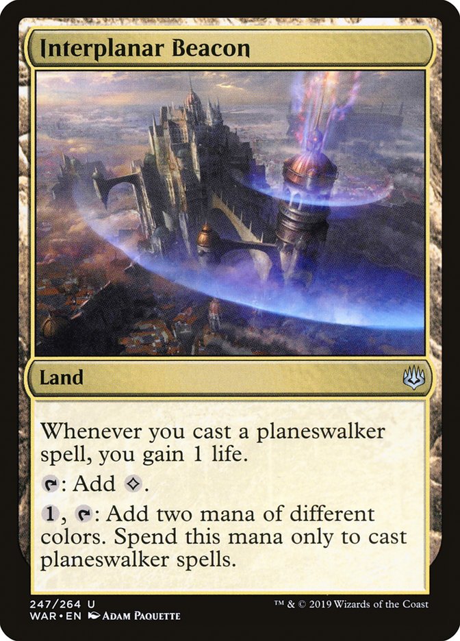 Interplanar Beacon [War of the Spark] - The Mythic Store | 24h Order Processing
