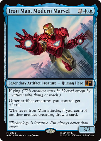 Iron Man, Modern Marvel [Marvel Super Heroes Commander] - The Mythic Store | 24h Order Processing