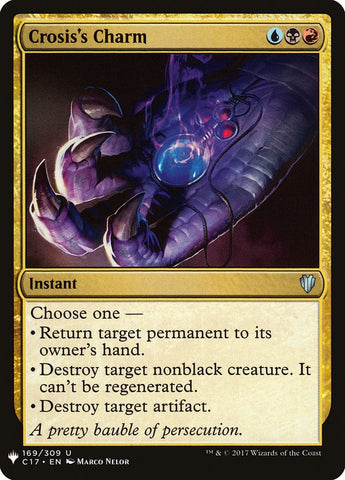 Crosis's Charm [Mystery Booster] - The Mythic Store | 24h Order Processing