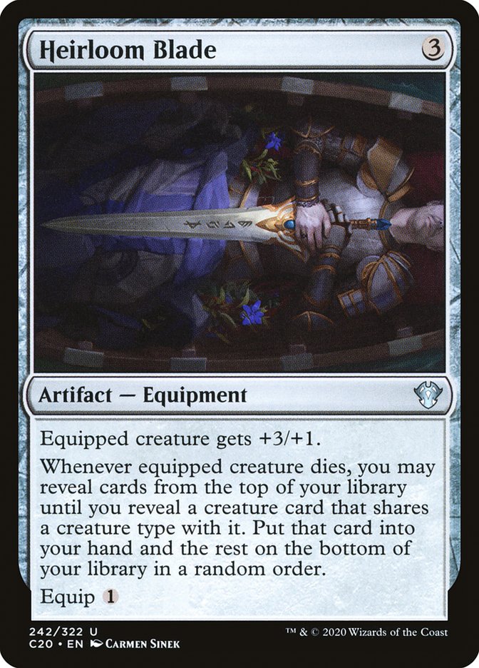 Heirloom Blade [Commander 2020] - The Mythic Store | 24h Order Processing