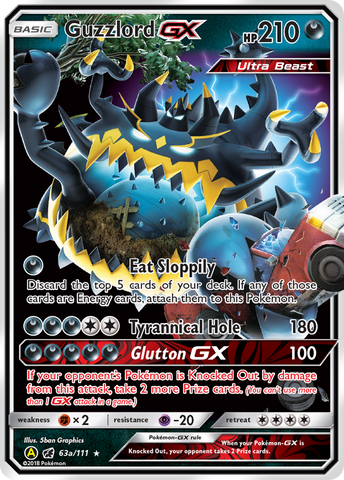 Guzzlord GX (63a/111) [Alternate Art Promos] - The Mythic Store | 24h Order Processing