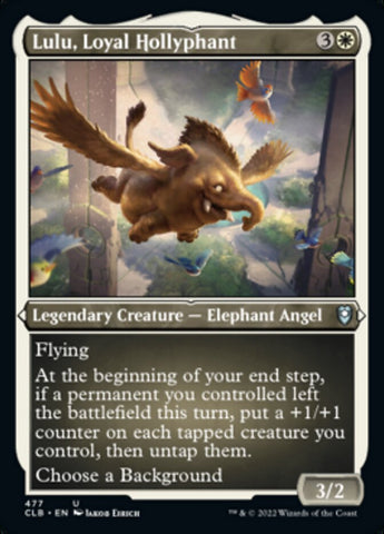 Lulu, Loyal Hollyphant (Foil Etched) [Commander Legends: Battle for Baldur's Gate] - The Mythic Store | 24h Order Processing