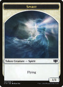 Soldier // Spirit Double-Sided Token [Commander 2014 Tokens] - The Mythic Store | 24h Order Processing