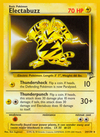 Electabuzz (24/130) [Base Set 2] - The Mythic Store | 24h Order Processing