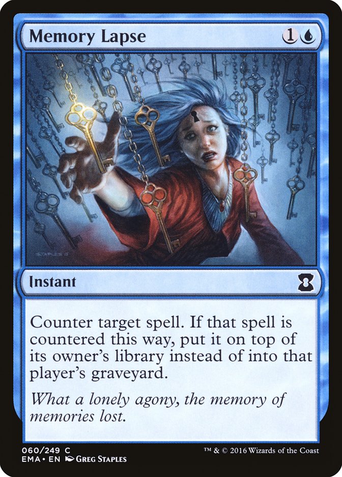 Memory Lapse [Eternal Masters] - The Mythic Store | 24h Order Processing