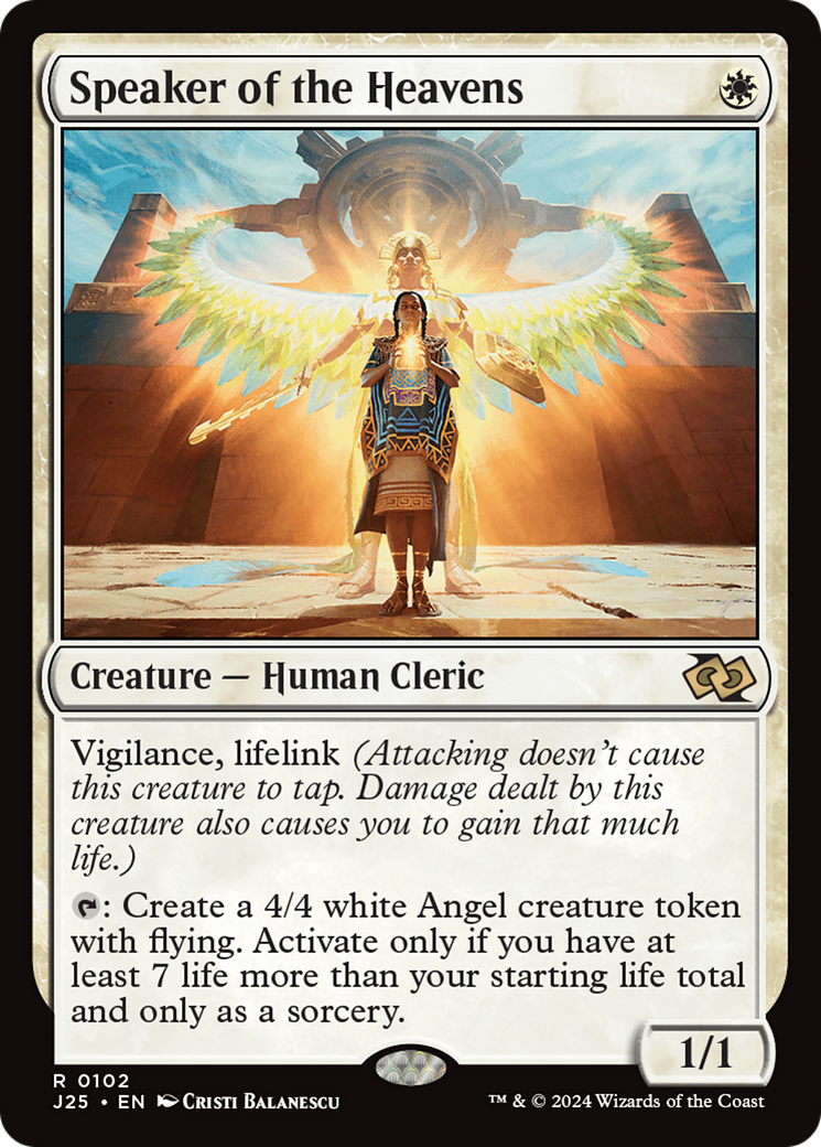Speaker of the Heavens [Foundations Jumpstart] - The Mythic Store | 24h Order Processing