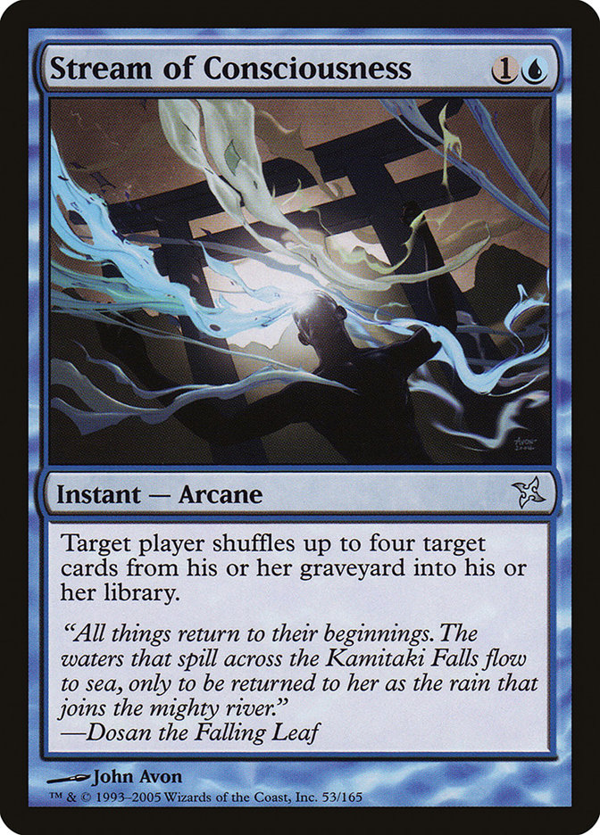 Stream of Consciousness [Betrayers of Kamigawa] - The Mythic Store | 24h Order Processing
