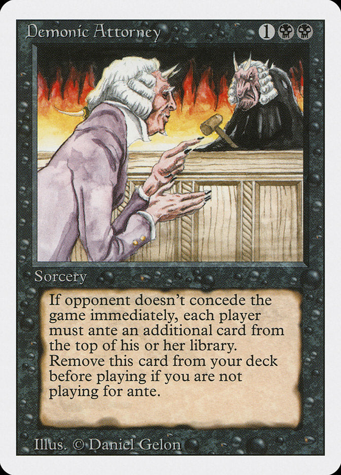 Demonic Attorney [Revised Edition] - The Mythic Store | 24h Order Processing