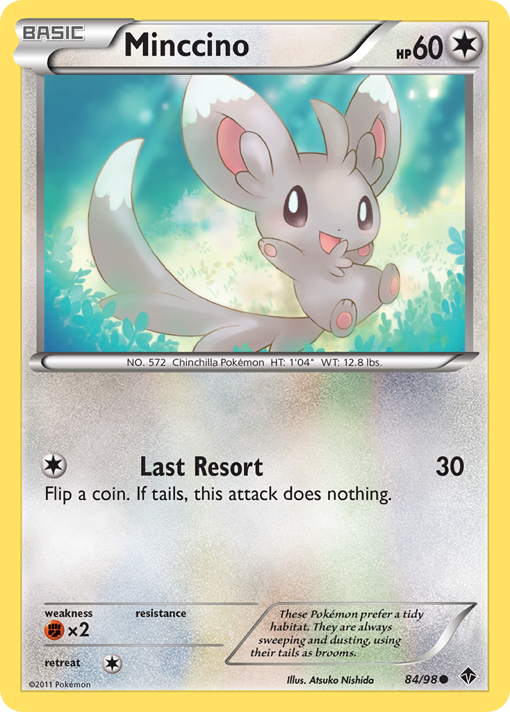 Minccino (84/98) [Black & White: Emerging Powers] - The Mythic Store | 24h Order Processing