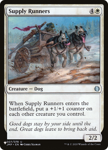 Supply Runners [The List] - The Mythic Store | 24h Order Processing