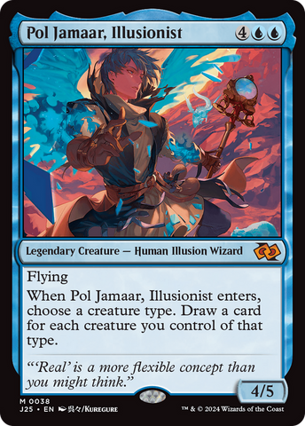Pol Jamaar, Illusionist (Anime) [Foundations Jumpstart] - The Mythic Store | 24h Order Processing