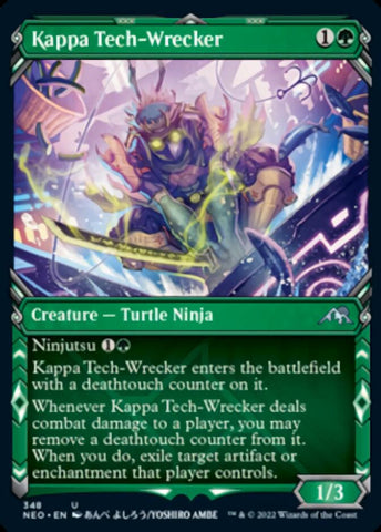 Kappa Tech-Wrecker (Showcase Ninja) [Kamigawa: Neon Dynasty] - The Mythic Store | 24h Order Processing