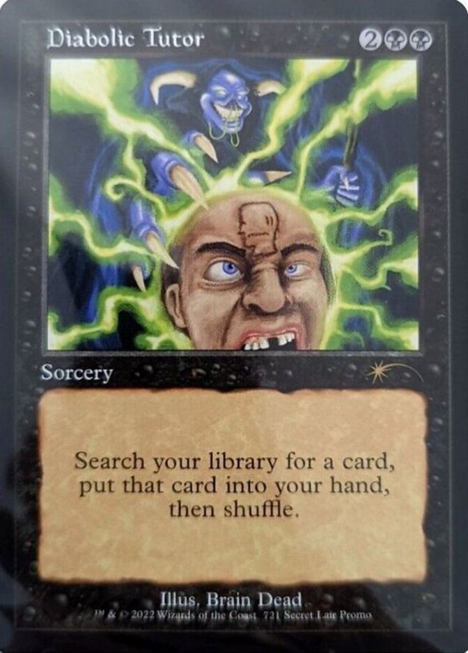 Diabolic Tutor (Retro) [Secret Lair Drop Promos] - The Mythic Store | 24h Order Processing