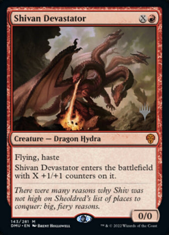 Shivan Devastator (Promo Pack) [Dominaria United Promos] - The Mythic Store | 24h Order Processing