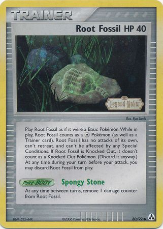 Root Fossil (80/92) (Stamped) [EX: Legend Maker] - The Mythic Store | 24h Order Processing