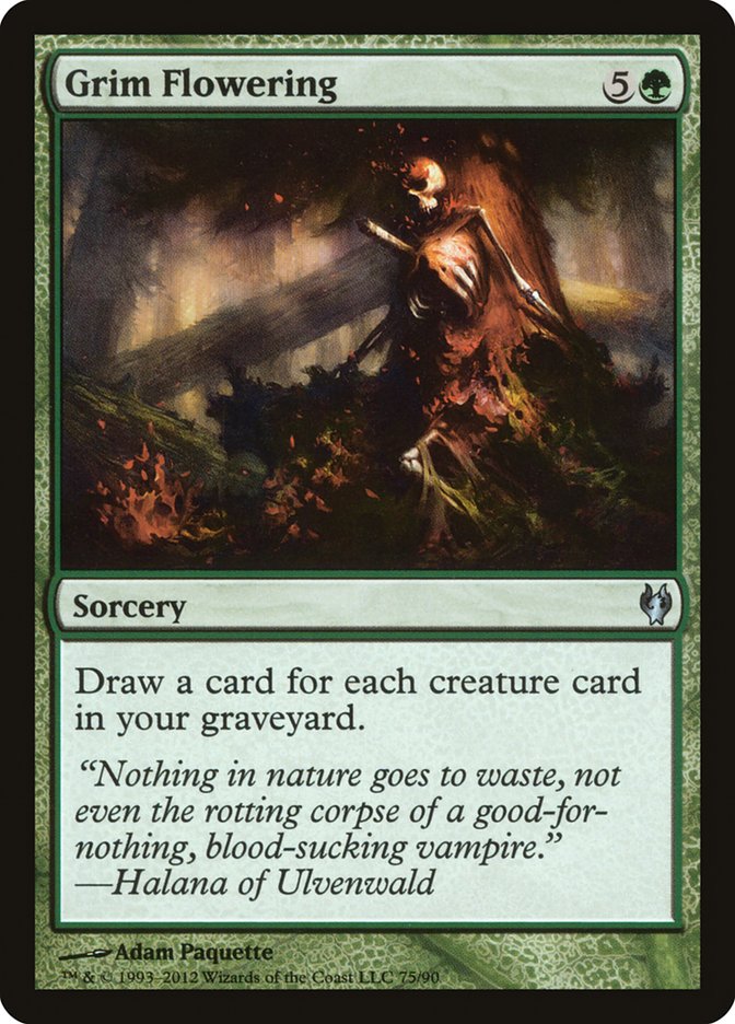 Grim Flowering [Duel Decks: Izzet vs. Golgari] - The Mythic Store | 24h Order Processing