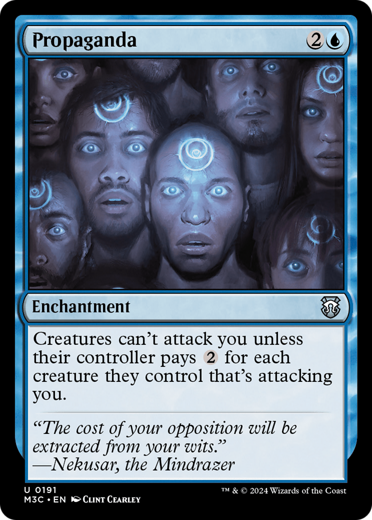 Propaganda (Ripple Foil) [Modern Horizons 3 Commander] - The Mythic Store | 24h Order Processing