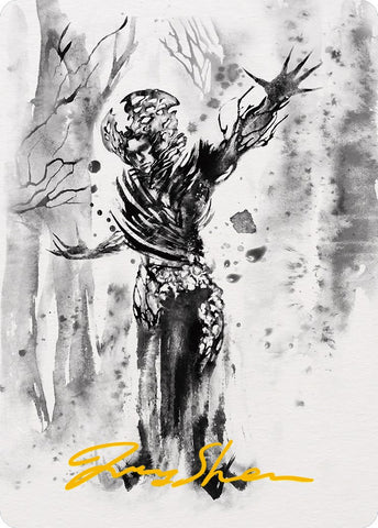 Rustvine Cultivator Art Card (Gold-Stamped Signature) [Phyrexia: All Will Be One Art Series] - The Mythic Store | 24h Order Processing