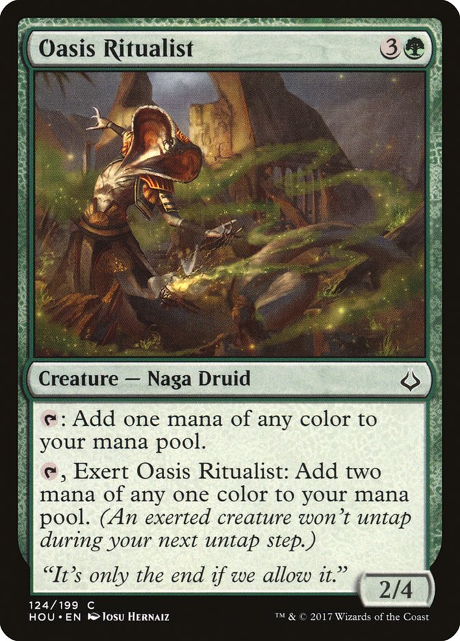 Oasis Ritualist [Hour of Devastation] - The Mythic Store | 24h Order Processing