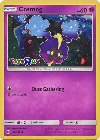Cosmog (64/149) (Toys R Us Promo) [Sun & Moon: Base Set] - The Mythic Store | 24h Order Processing