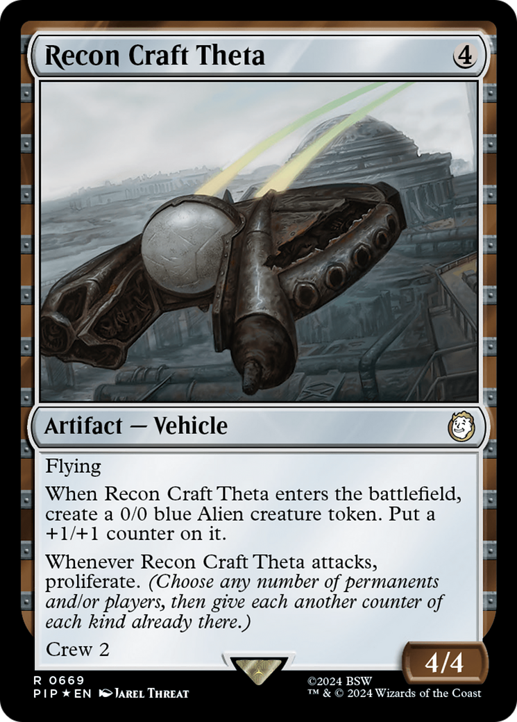 Recon Craft Theta (Surge Foil) [Fallout] - The Mythic Store | 24h Order Processing