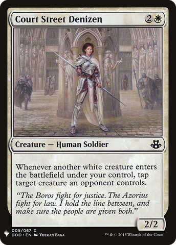 Court Street Denizen [Mystery Booster] - The Mythic Store | 24h Order Processing