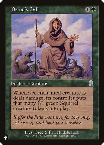 Druid's Call [The List] - The Mythic Store | 24h Order Processing
